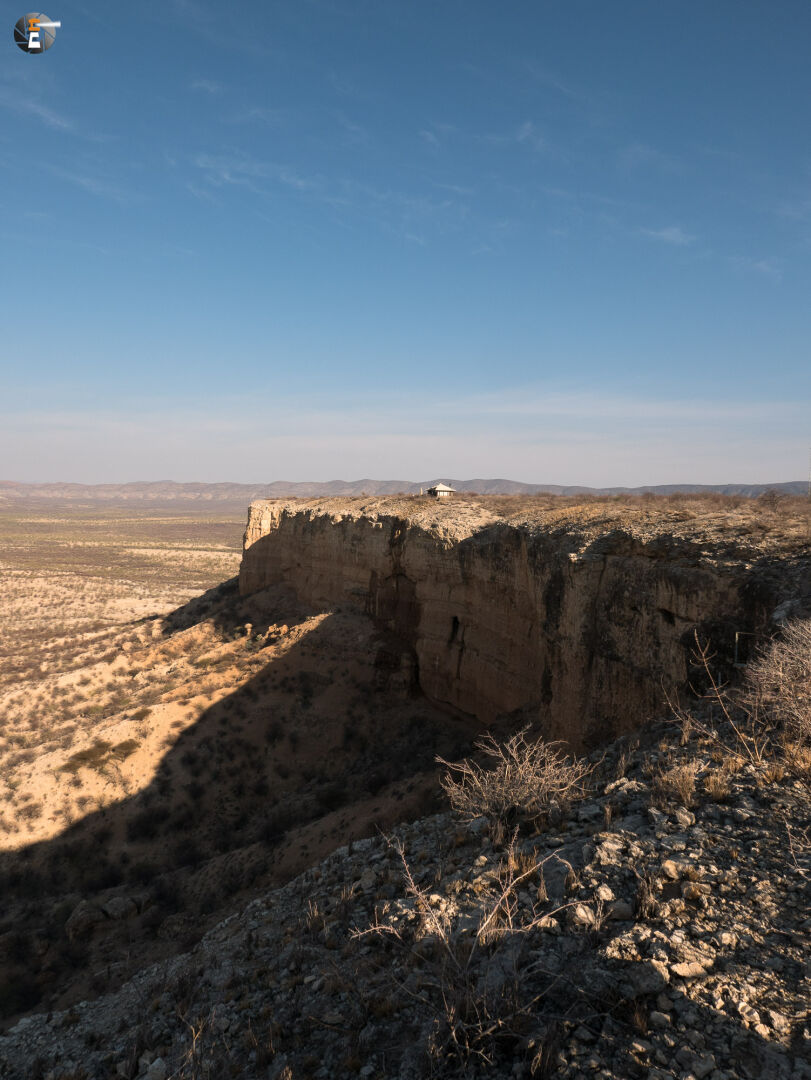 Unser einsames Chalet über dem Ugab-Tal
