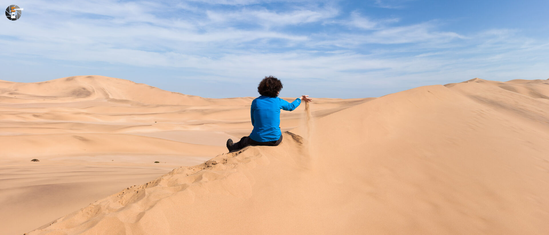 Auf den Dünen bei Swakopmund