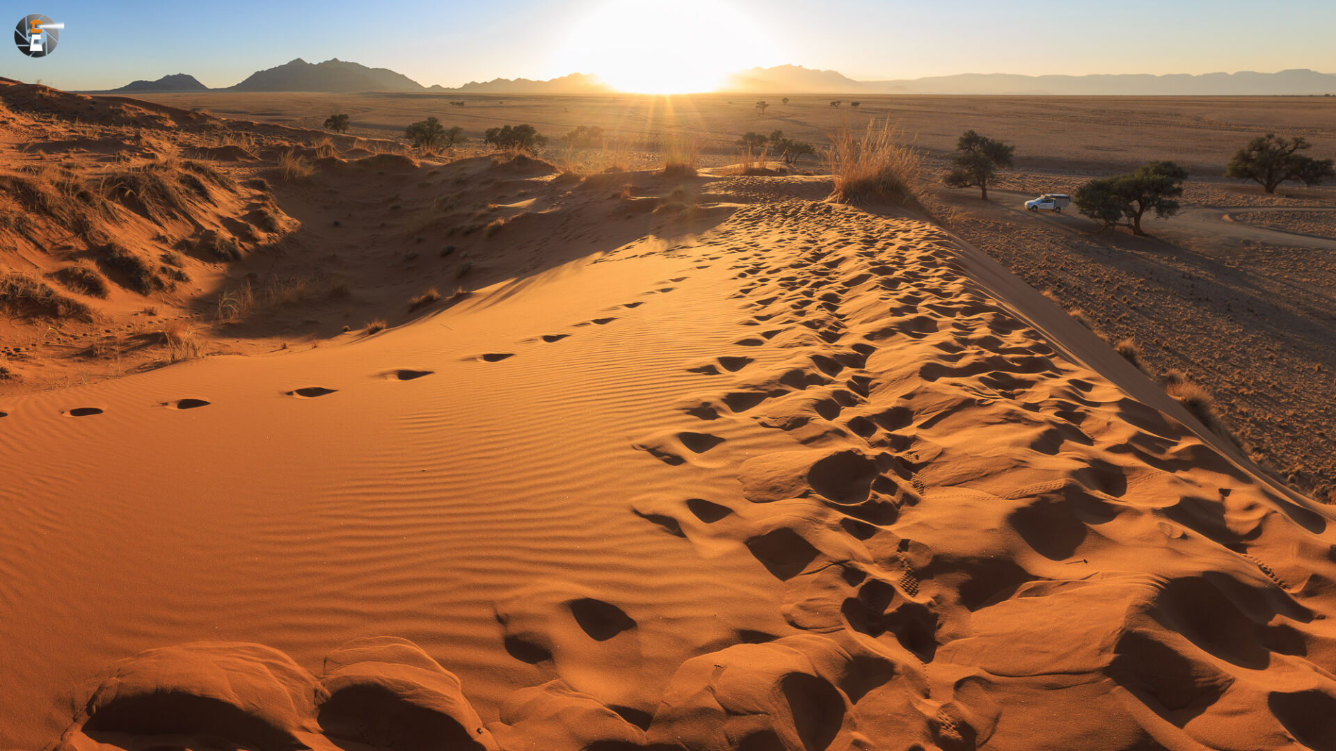 Elim Dune at sunrise