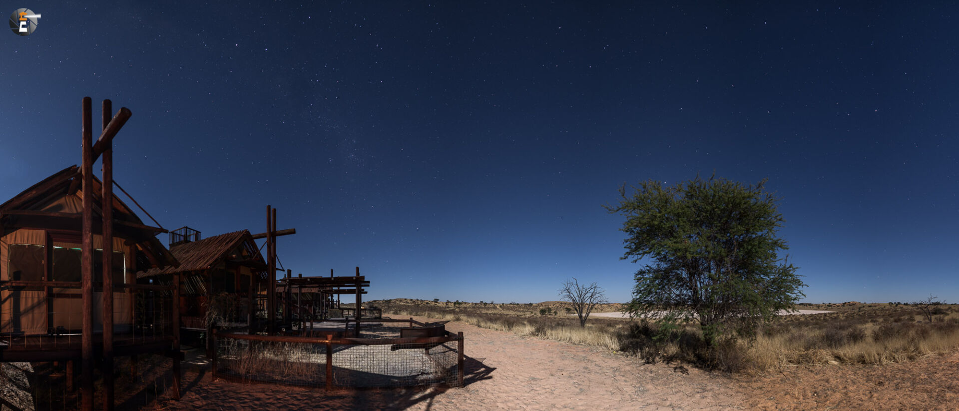 Moonlight above Khalahari