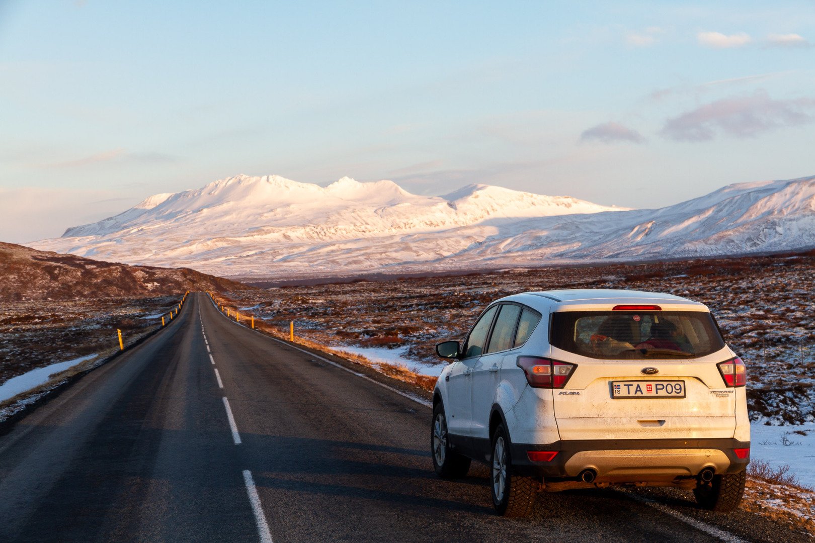A glory winter morning