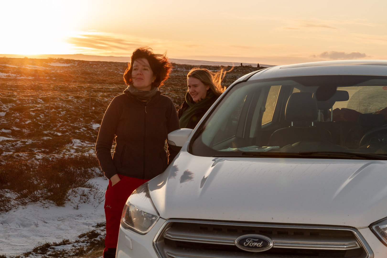 A glory winter morning