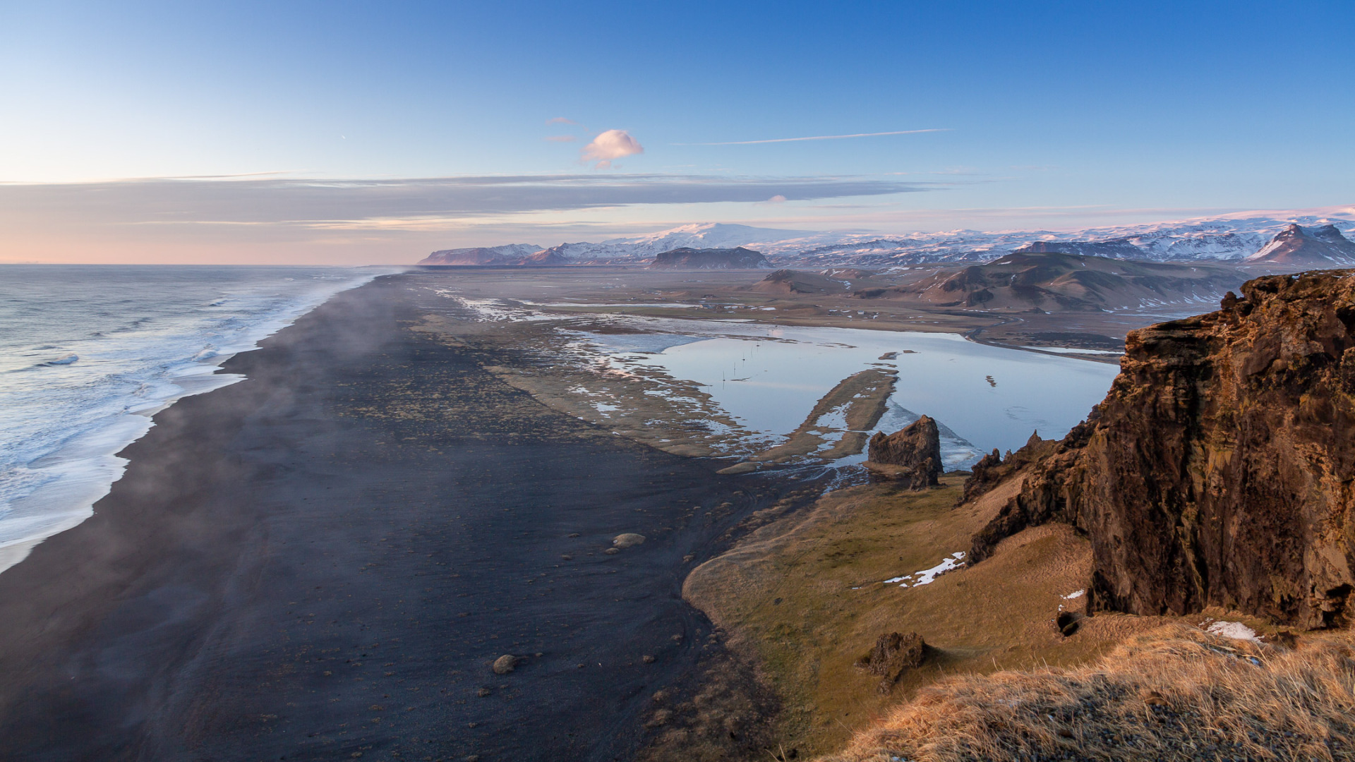 From Dyrholaey to Eyjafjallajökull
