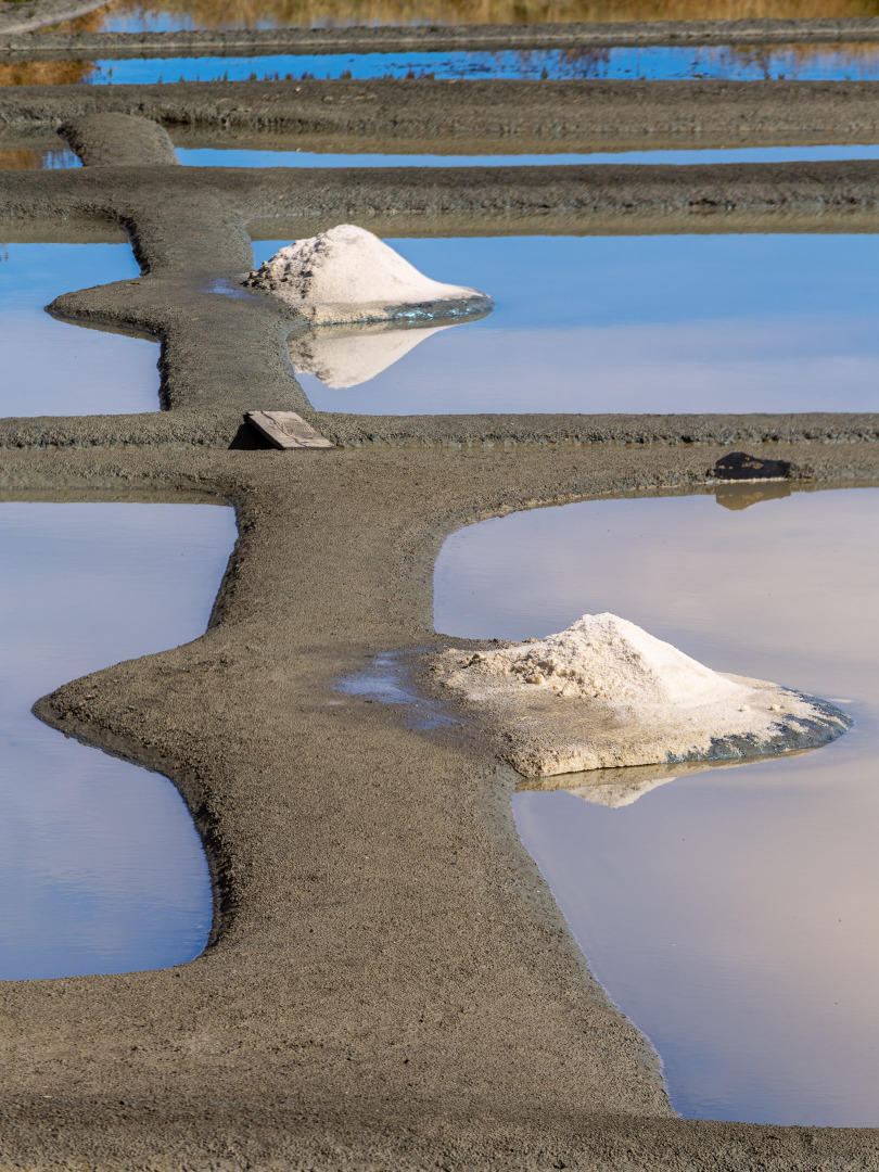 Salzfelder in der Guérande