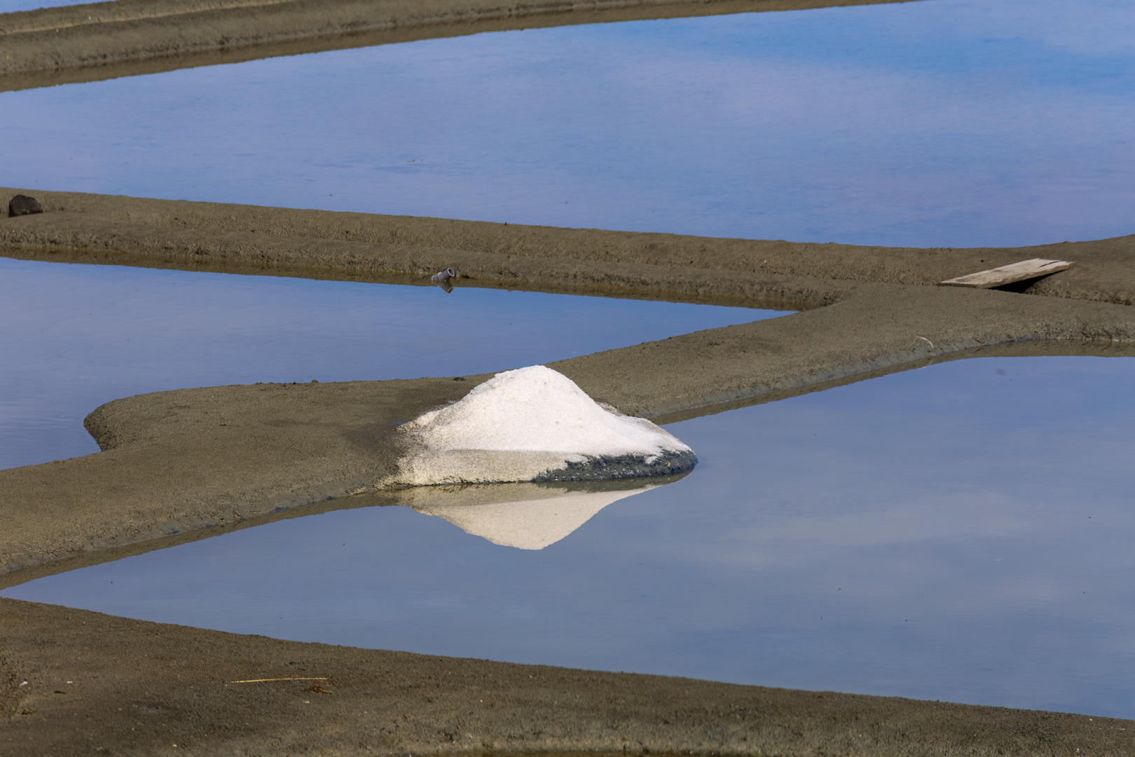 Salzfelder in der Guérande