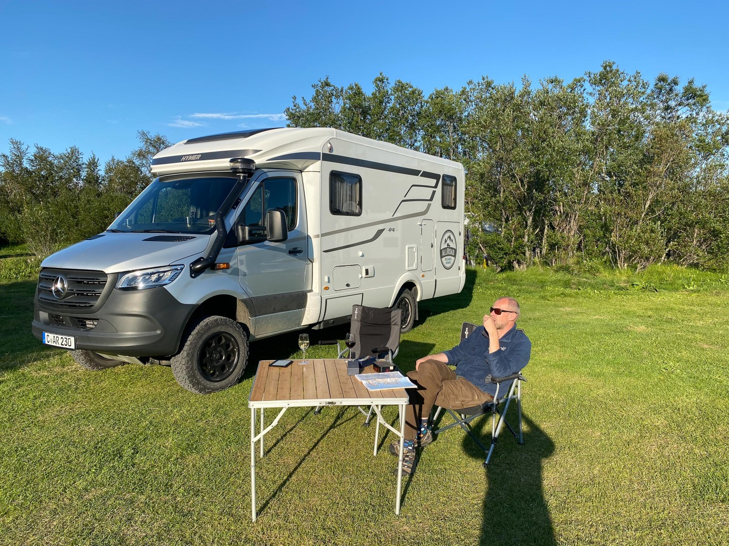 Der erste Abend in Island