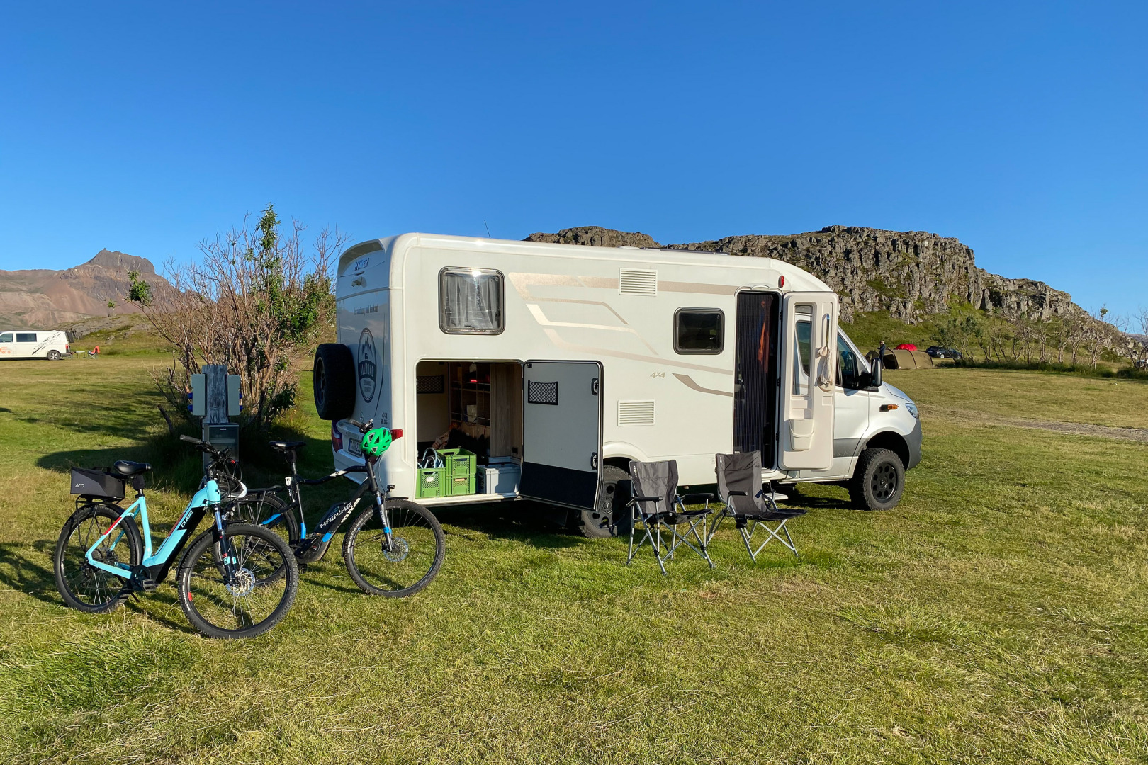 Stellplatz im Grünen