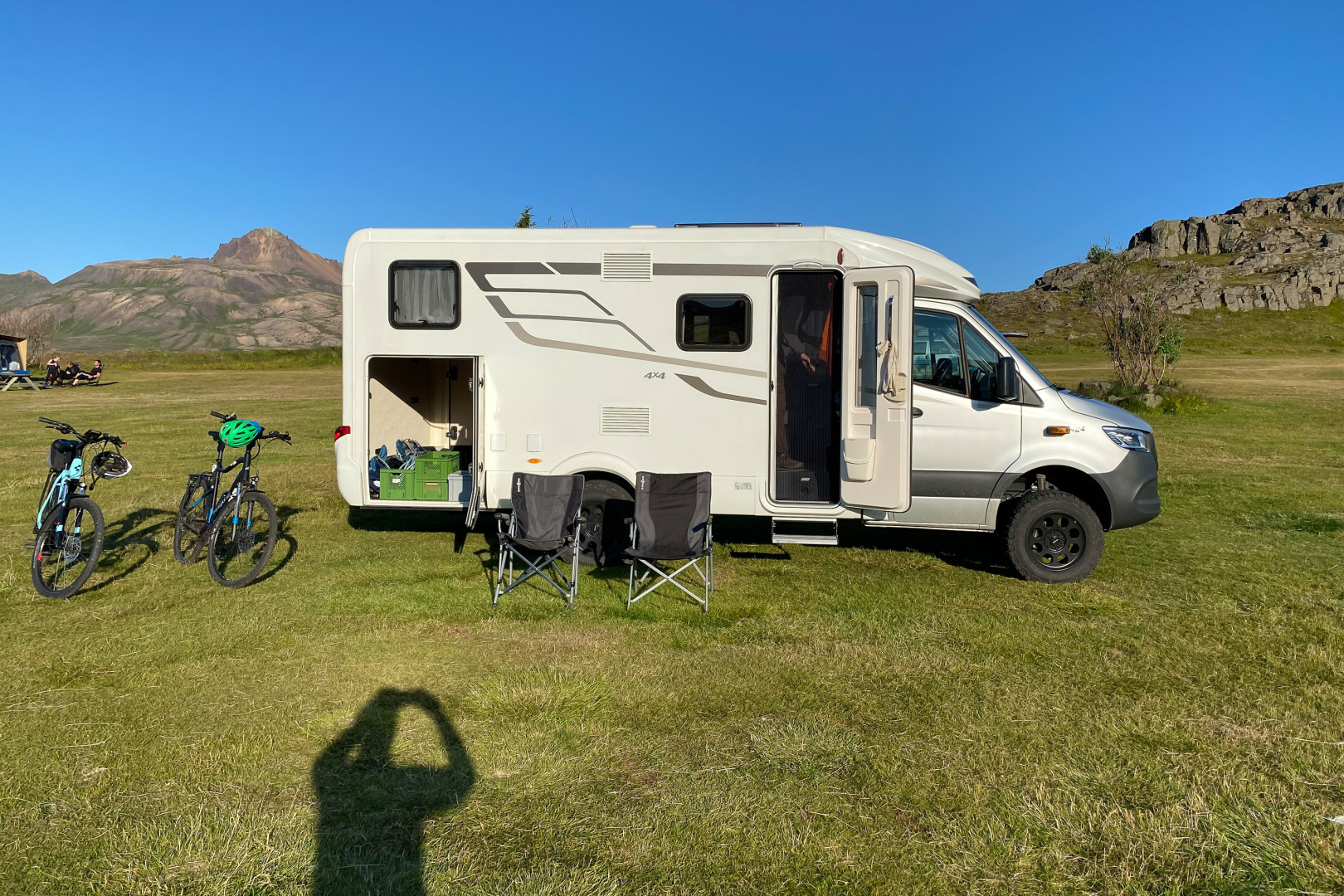 Stellplatz im Grünen