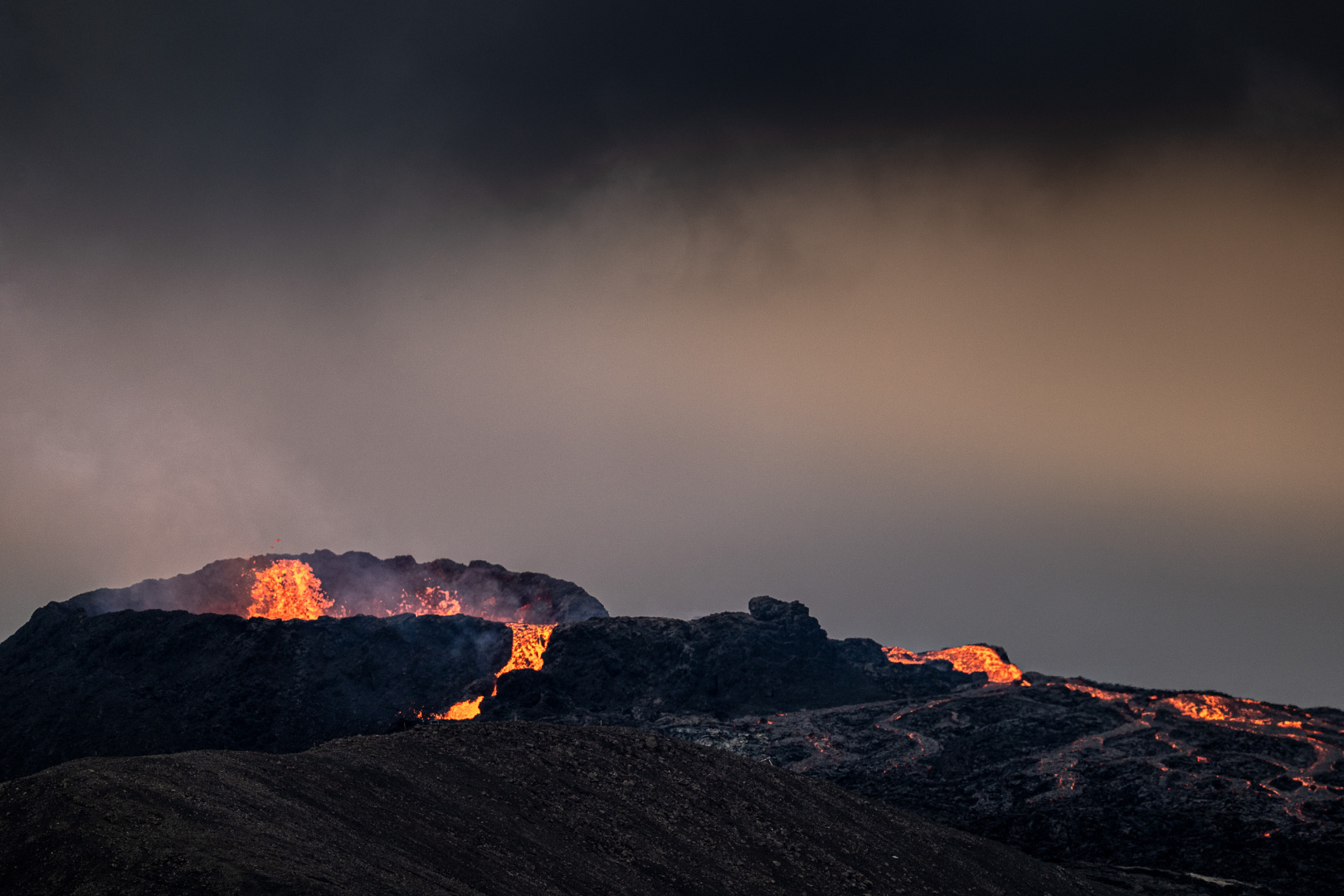 Am brodelnden Fagradalsfjall