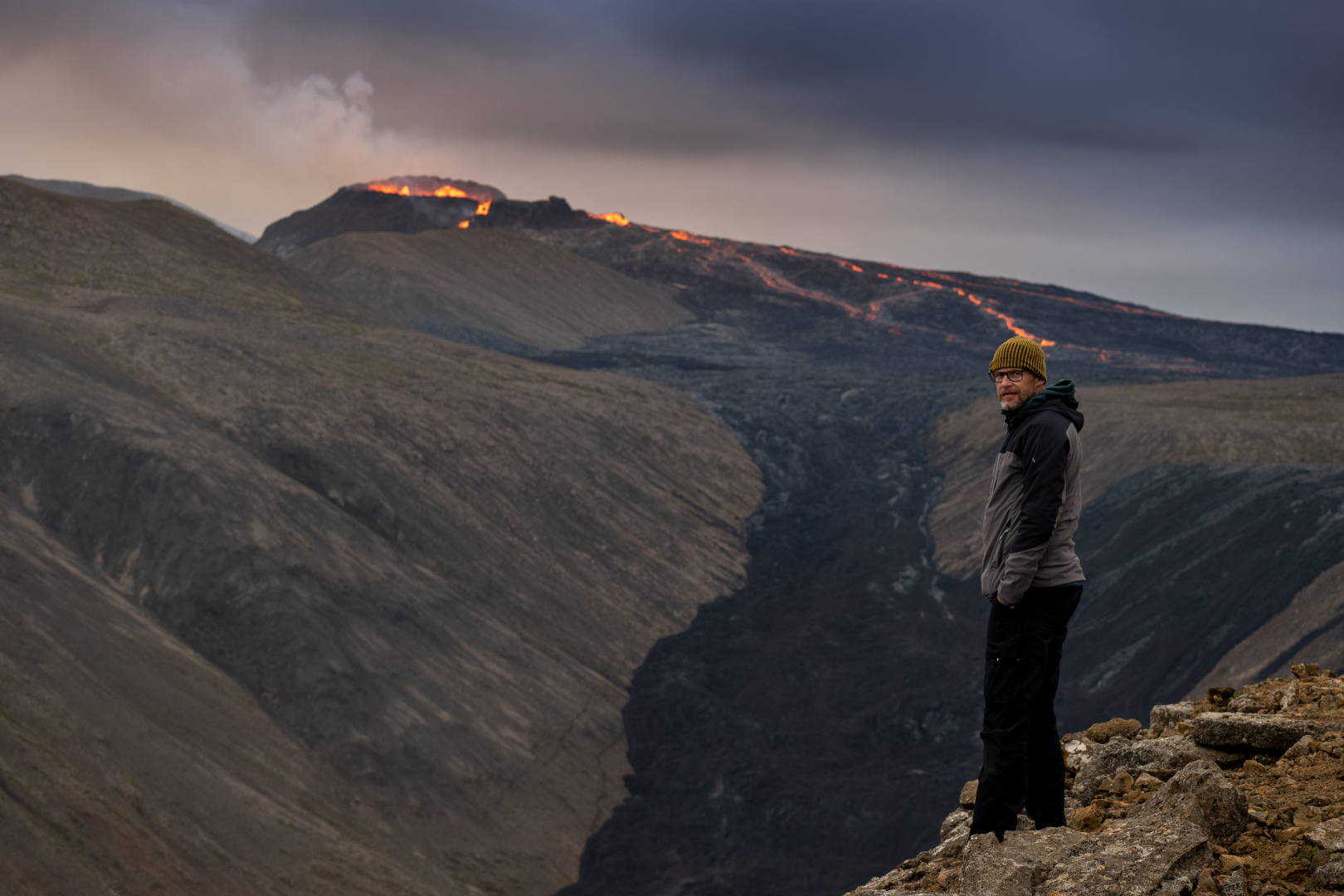 Am brodelnden Fagradalsfjall