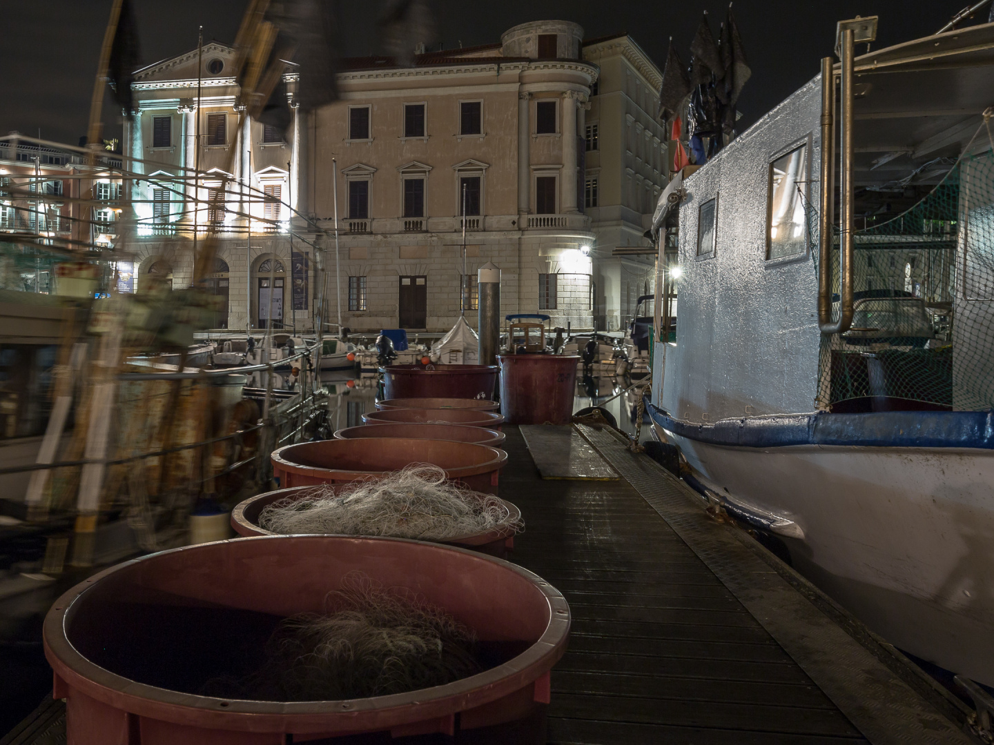 Piran by night